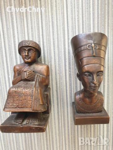 18бр френски бронзови статуетки 10-14см/колекционерски малки скулптури/миниатюри на известни статуи, снимка 5 - Колекции - 50445434