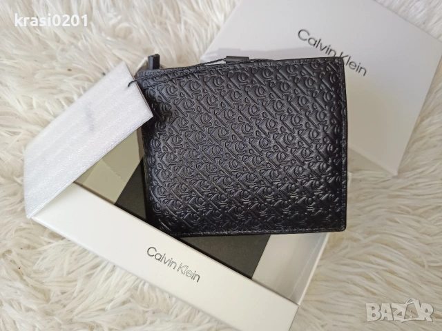 Оригинален, мъжки портфейл на Calvin Klein , снимка 13 - Портфейли, портмонета - 53338672