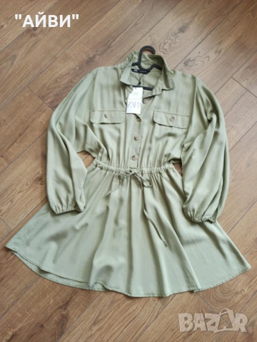 ZARA Нова прекрасна рокля, снимка 11 - Рокли - 53454424