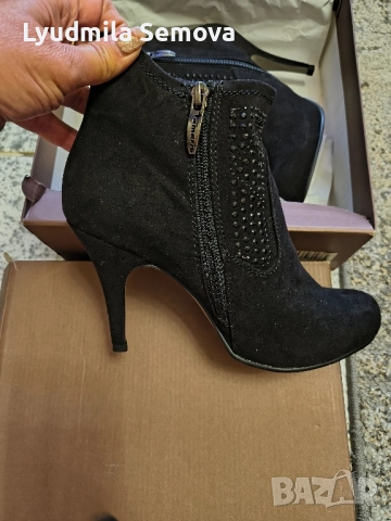 Дамски елегантни боти , снимка 2 - Дамски боти - 51880801