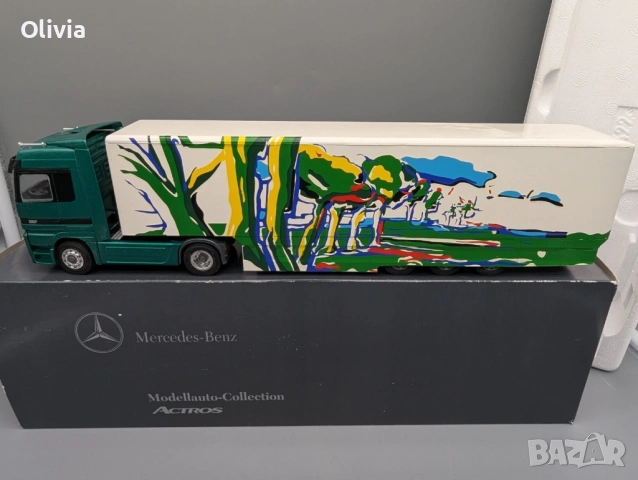 Mercedes-Benz Arocs (Влекач) – NZG 1:43 с оригинална кутия