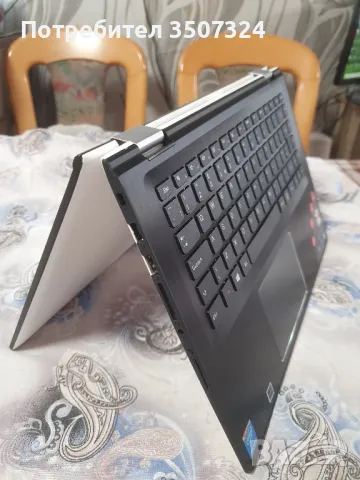 Лаптоп Lenovo Yoga / Pentium 3825U/14 инча/4 GB DDR3/ 1TB/touch/ Windows 10 Home 
, снимка 3 - Лаптопи за работа - 48084977