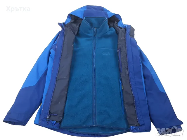  Jack Wolfskin North Slope 3in1 - Оригинално мъжко яке размер M, снимка 6 - Якета - 49105332