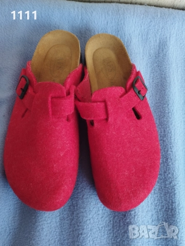 Немски чехли-кожа и вълна.