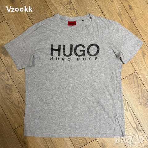 Мъжка тениска Hug Boss | M размер, снимка 2 - Тениски - 53732574