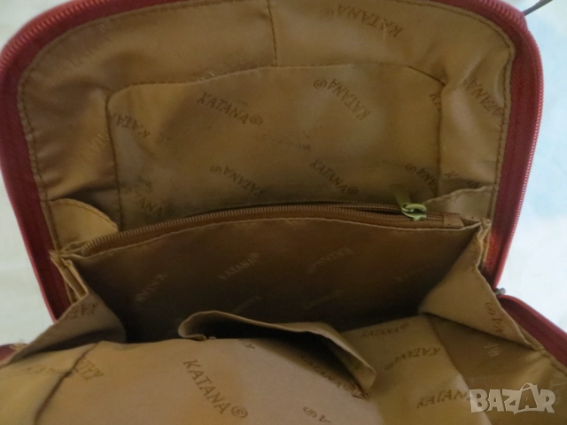 Кожена раница Katana, снимка 4 - Раници - 51881257