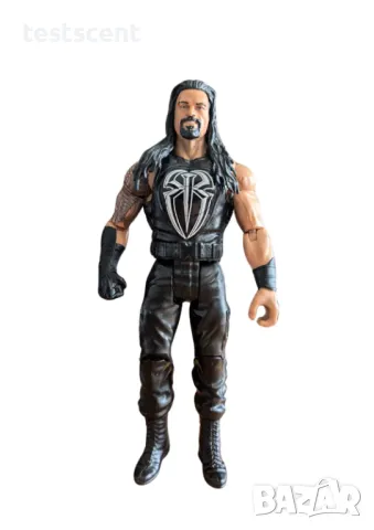 Екшън фигура WWE Roman Reigns Tough Talkers Роман Рейнс The Shield Logo Vest играчка, снимка 2 - Игри и пъзели - 48202834