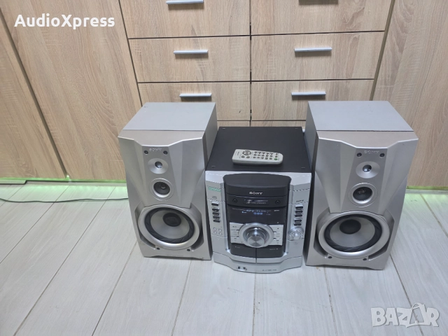 🔊 SONY MHC-RG290 – комплект с колони SS-RX707 🔊, снимка 2 - Ресийвъри, усилватели, смесителни пултове - 52943291