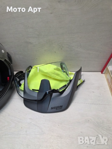 Модулна Модулярна Мото Каска NOLAN N30 Размер М Чисто Нова За Мотор Мотоциклет Тротинетка Скутер Ски, снимка 5 - Аксесоари и консумативи - 54166665