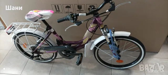 Детски велосипед Sprint Starlet 20", Hardtail лилав, снимка 3 - Детски велосипеди, триколки и коли - 50422942