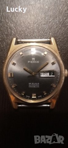 Pierce - швейцарски автоматичен часовник, снимка 1 - Мъжки - 45373429