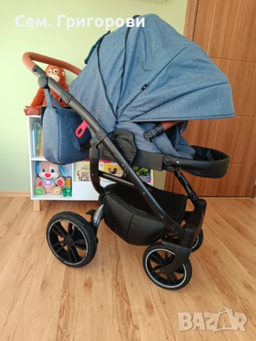 Бебешка количка Tutek GRANDER Play 3в1 G3 + ПОДАРЪК, снимка 8 - Детски колички - 51316244