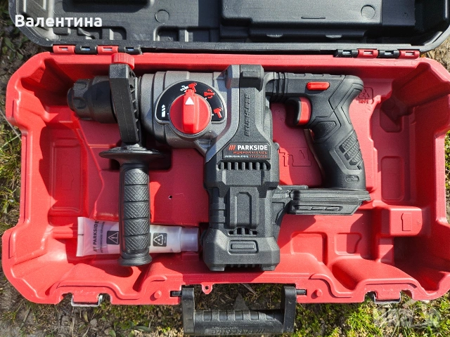 Перфоратор Parkside PKHAP 20 Li C4, снимка 2 - Бормашини - 53801500