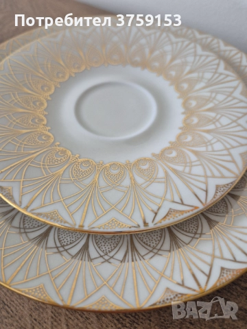 Троен сет за чай , снимка 4 - Чаши - 51523968