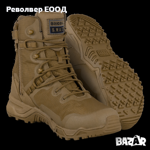 Тактически обувки Original SWAT Alpha Fury 8" SZ Coyote 177503, снимка 1 - Екипировка - 45053009
