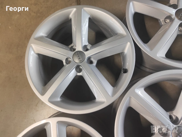 4бр.алуминиева джанта 18цола за Audi 5x112, снимка 6 - Гуми и джанти - 53964941