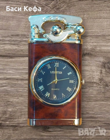 Газова Запалка с Часовник, снимка 3 - Запалки - 53952476