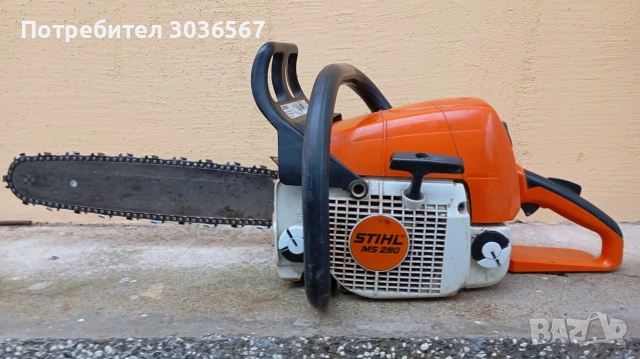 Моторна трион Stihl MS 290, снимка 3 - Градински инструменти - 53936609