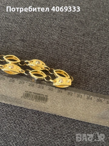 Златен ланец 17.48гр 14к 64см, снимка 9 - Колиета, медальони, синджири - 50691065