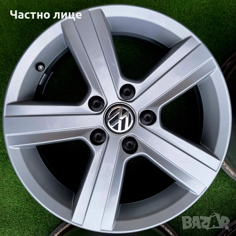 Продавам 4бр оригинални 16-ки джанти за Фолксваген Голф 5,6,7,8, Туран, Кади, Джета, Шаран, Пасат , снимка 3 - Гуми и джанти - 53699907