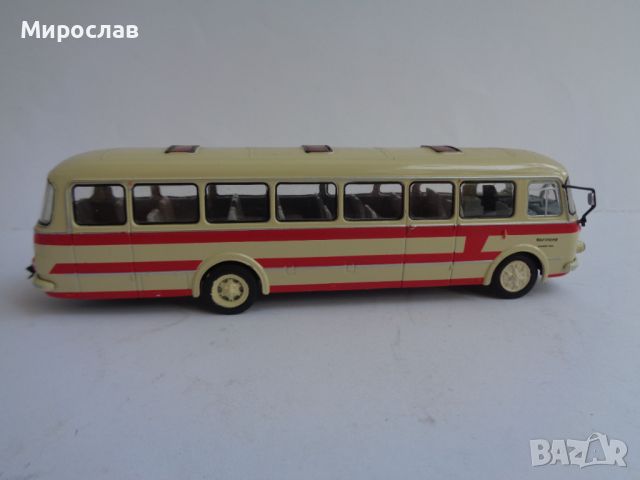 1:72 SKODA 706 RTO 1963 КОЛИЧКА АВТОБУС РЕТРО МОДЕЛ, снимка 4 - Колекции - 46531015