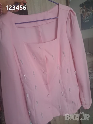 Кукленско сако с перли 