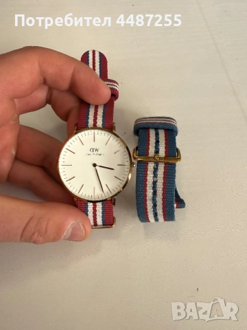Часовник Daniel Wellington в отлично състояние, снимка 2 - Мъжки - 52400812