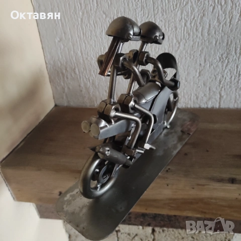 Метална скулптура, колекционерска, снимка 10 - Колекции - 53273060