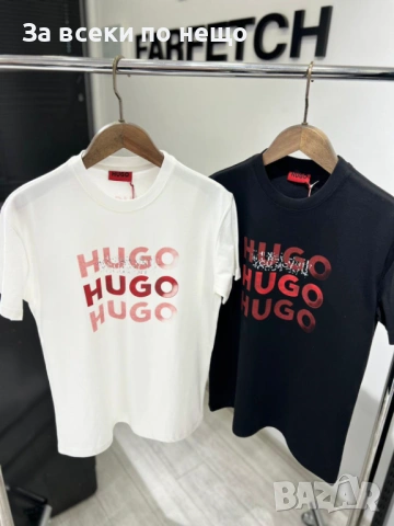 Hugo Boss Мъжка Тениска👕Мъжка Блуза С Къс Ръкав Хуго Бос - Различни Цветове Код SА Brand, снимка 2 - Тениски - 53878582