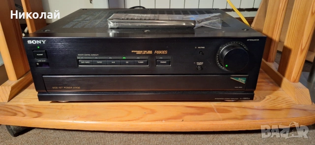 усилвател SONY TA F 690ES с МОД, снимка 3 - Ресийвъри, усилватели, смесителни пултове - 53142415