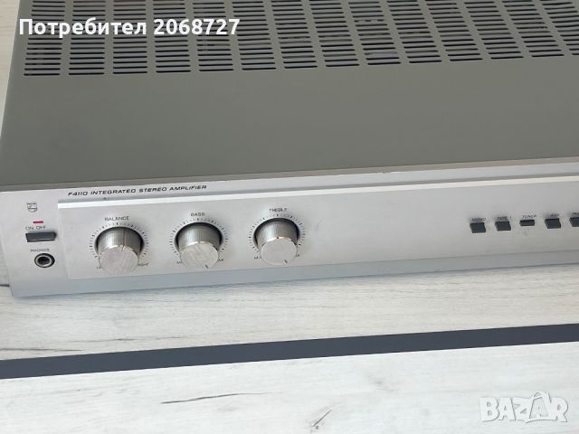 Philips F4110 Stereo Amplifier , снимка 2 - Ресийвъри, усилватели, смесителни пултове - 46657052