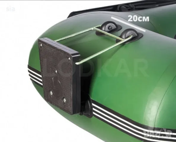 Транец за лодка, извънбордов