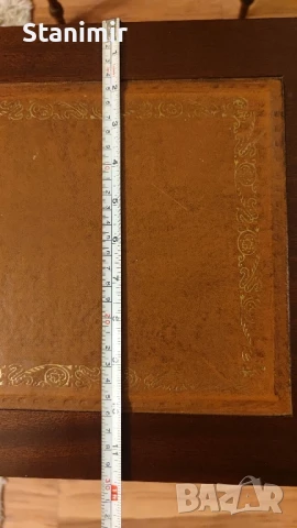 Помощни масички с кожа, снимка 14 - Маси - 49007406