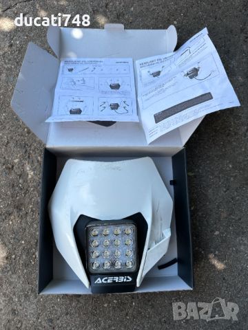 Ендуро Led фар Acerbis VSL 48W, снимка 2 - Части - 46779380