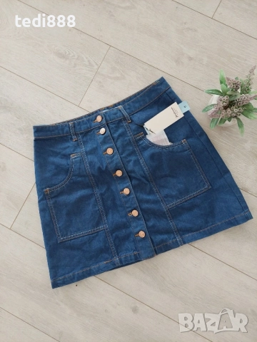 нова дънкова пола