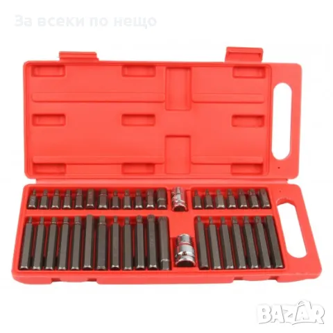 Комплект накрайници – торкс 40 части Mar-Pol