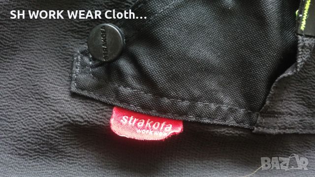 STRAKOFA Work Stretch Trouser + Holster Pocket размер 48 - M / 32 еластичен работен панталон W4-173, снимка 12 - Панталони - 46105363