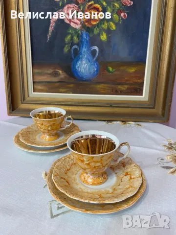 Два тройни сета полски порцелан Zaklady Porcelany  в отлично състояние., снимка 6 - Сервизи - 50407270
