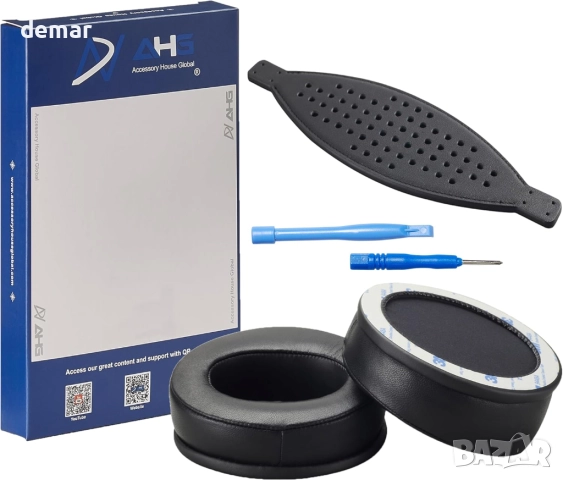 AHG Премиум наушници от овча кожа и лента за глава от телешка кожа, снимка 9 - Слушалки и портативни колонки - 52708774