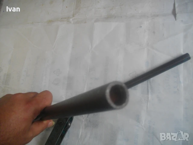 ф15мм НЕМСКИ ГОЛЯМ СТАРО КАЧЕСТВО ТРЪБОГИБ РЪЧЕН УРЕД ЗА ОГЪВАНЕ НА ВСЯКАКВИ ТРЪБИ ДИАМЕТЪР ДО ф15мм, снимка 14 - Други инструменти - 50476828