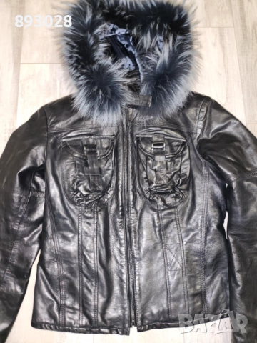Италианско яке естествена кожа Vera Pelle , снимка 2 - Якета - 52101031