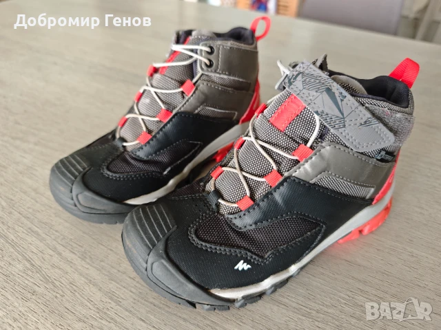 Детски непромокаеми обувки за преходи crossrock - размер 30, снимка 3 - Детски обувки - 51263747