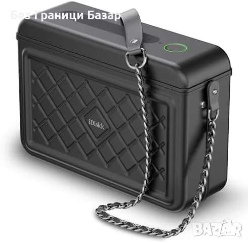 Нов iDiskk MFi сейф с отпечатък+PIN 8000mAh powerbank за iPhone iOS, снимка 6 - Друга електроника - 51108826