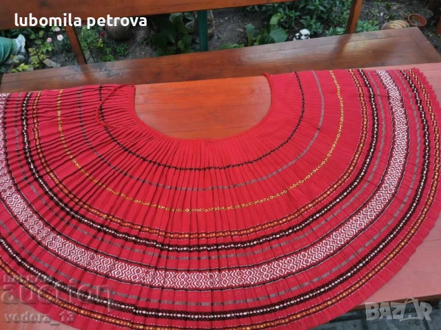 народна носия-престилка