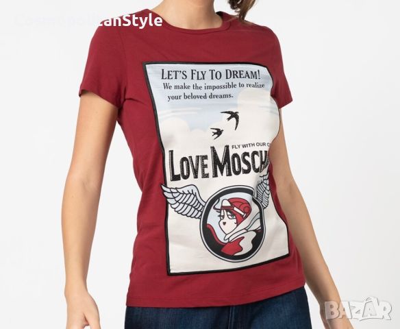 Оригинална тениска Love Moschino, снимка 1 - Тениски - 46502319