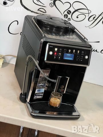 Кафемашина кафе автомат Saeco xelsis с гаранция, снимка 3 - Кафемашини - 45664378