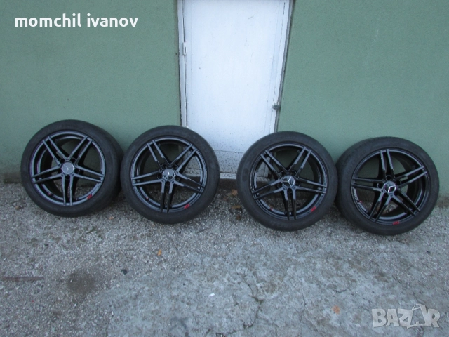 17" оригинални джанти за Мерцедес "AEZ" с гуми "GOODYEAR" 225/45
