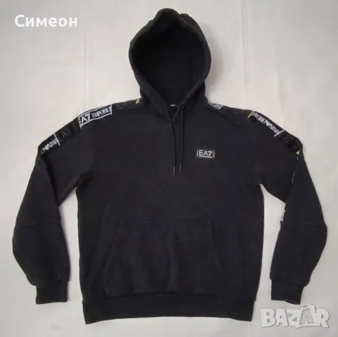 Emporio Armani EA7 Hoodie оригинално горнище Армани XS, снимка 1 - Суичъри - 48306020