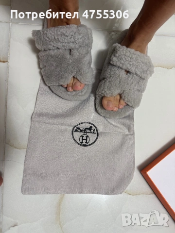 Дамски пухкави чехли / сандали – като нови 👡