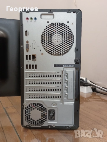 Настолен компютър HP 290 G2 I3-8100 8GB 256GB SSD , снимка 6 - За дома - 54006662